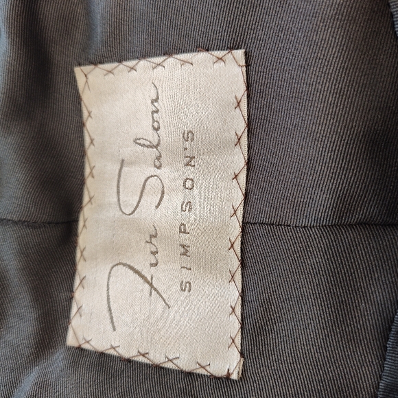 Vintage Brown Mink Stole - Picture 3 of 3